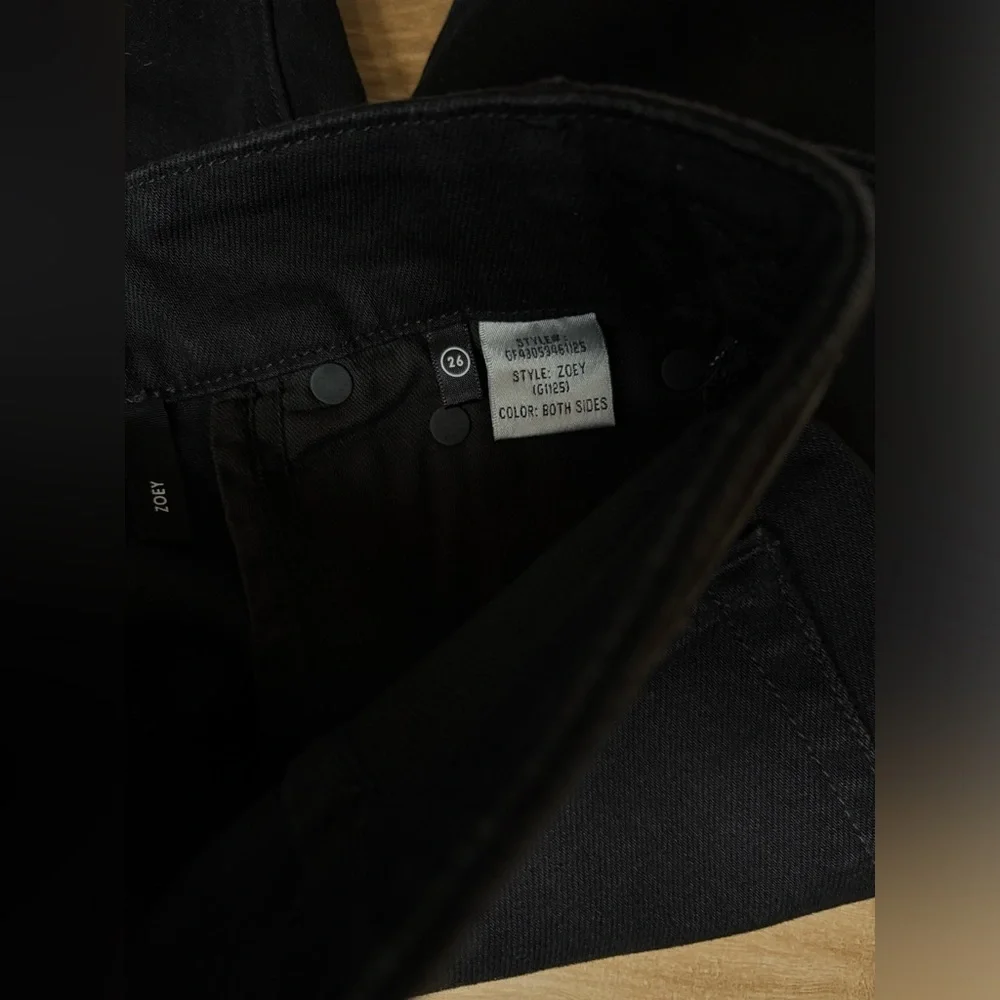 NWOT - GRLFND Zoey Belted Cropped Jeans in Black - Size 26